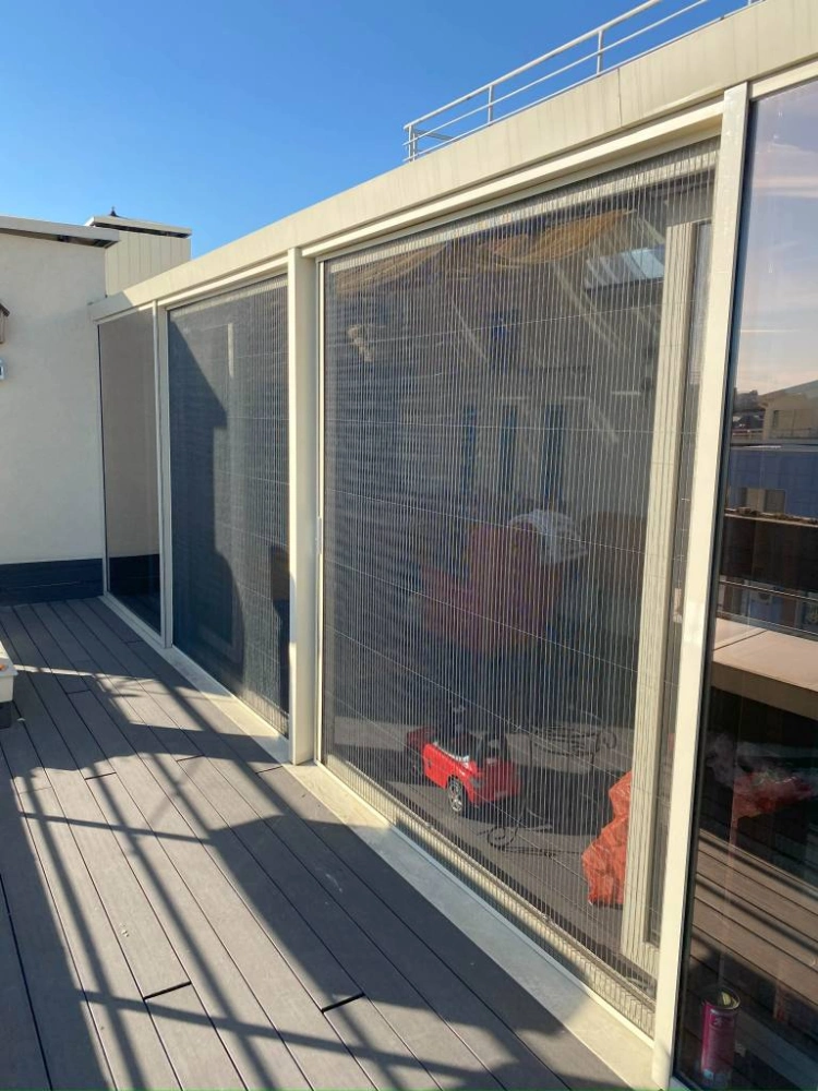 Установка полотна сетки